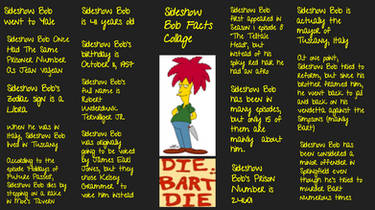 Sideshow Bob Facts Collage