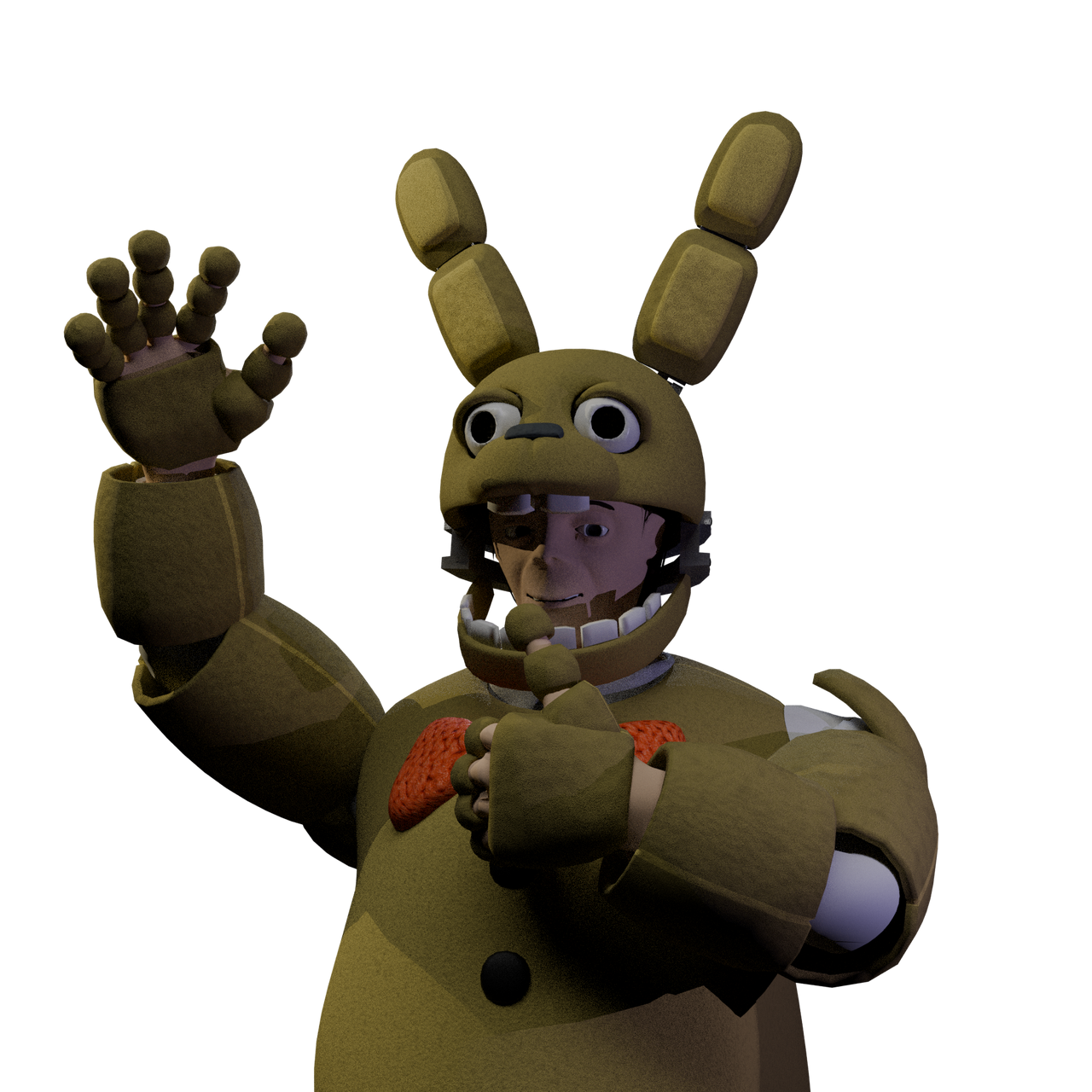 Invincible Spring Bonnie Spring Bonnie Model I Created by MrBagHead001 on DeviantArt