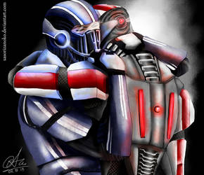 We know this is goodbye - Kaidan and Shepard - ME3