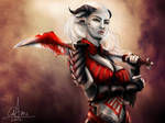 Dragon Age - Qunari woman
