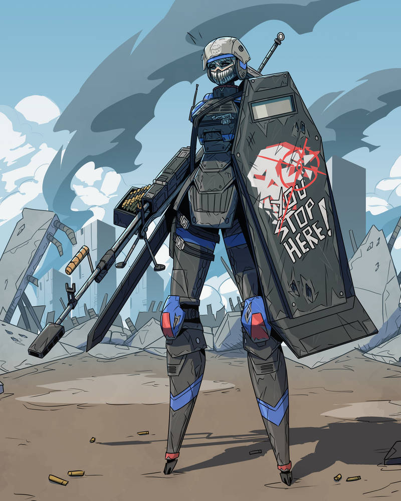 Unit Signalis APIR Unit - Signalis Commission by armynblasterART on DeviantArt