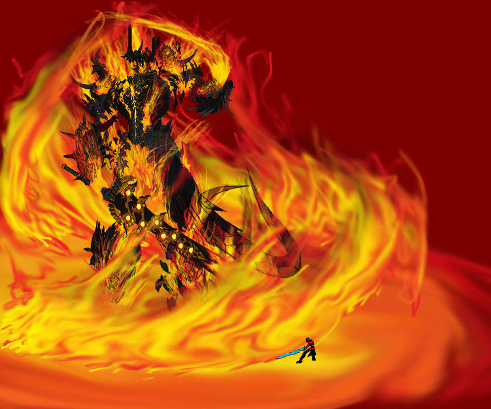 Fire Colossus - Rift Scorcher by AjDrawer on DeviantArt