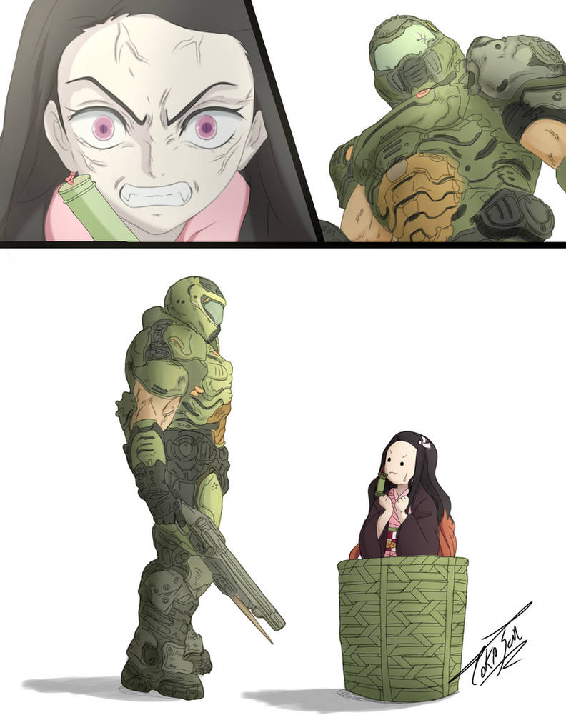 DoomSlayer is here! by Toki777 on DeviantArt