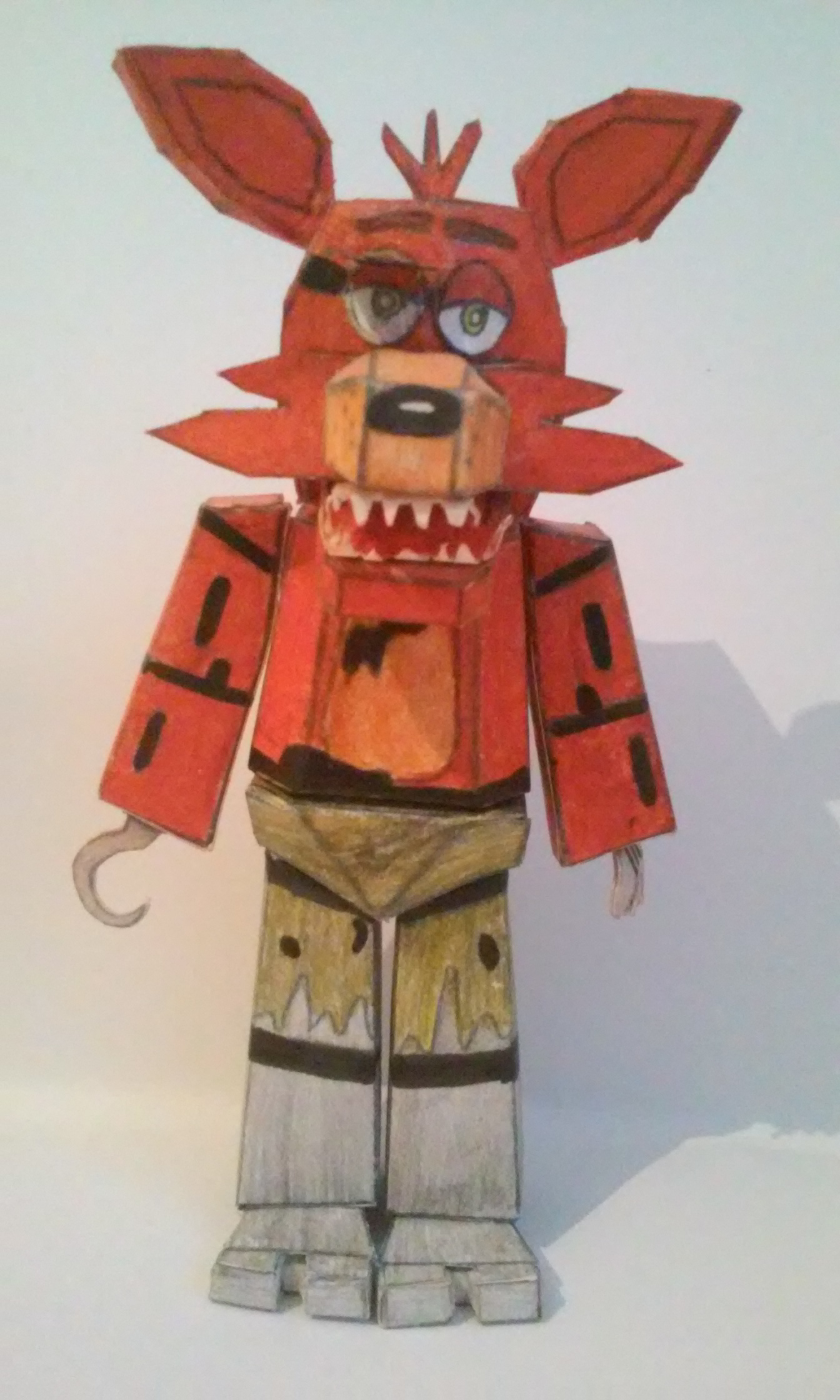 Resultado de imagen para five nights at freddy's papercraft foxy