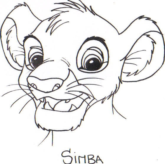 Simba Rysunek Simba! by Bilauta on DeviantArt