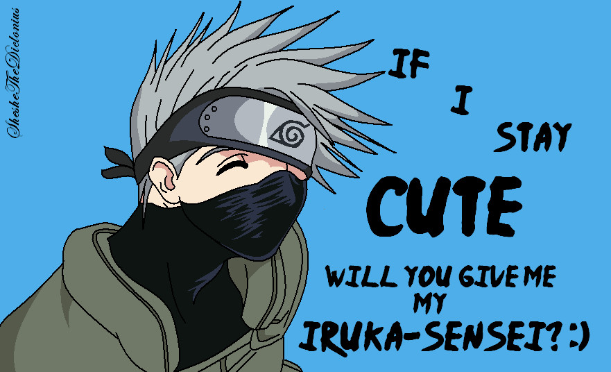 Kakashi Pls Let Me Touch Your Hair — Y'all Iruka really just