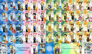 AXIS POWER HETALIA- cards