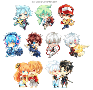 Chibi Acrylic Charms