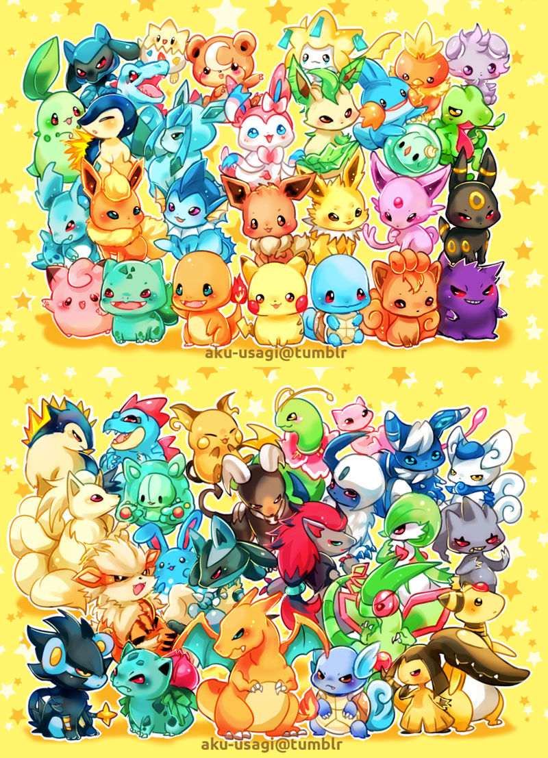 Chibi Pokemon by Evil-usagi on DeviantArt