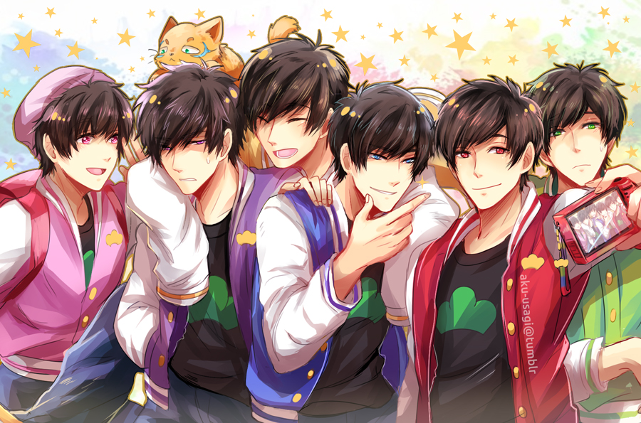 Osomatsu-san - gold foil postcard by Evil-usagi on DeviantArt Osomatsu-san - gold foil postcard by Evil-usagi on DeviantArt