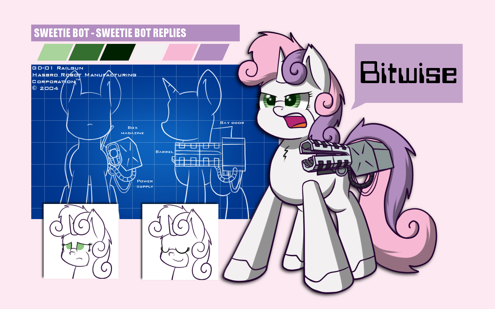 Meet sweetie bot by TrackheadTheRoboPony on DeviantArt