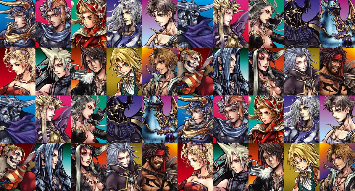 Ff Dissidia Roster Final Fantasy Dissidia by Squall-Lawliet on DeviantArt