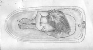 bath sketch