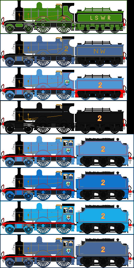 Edward The Blue Engine by THESUDRIANPRINGLES on DeviantArt