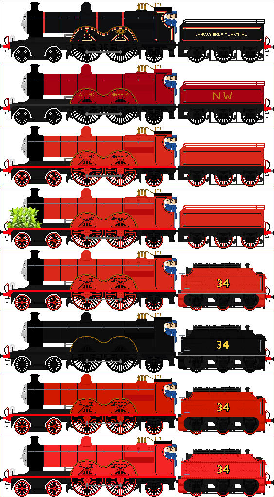 ALLED GREEDY THE RED ENGINE by THESUDRIANPRINGLES on DeviantArt
