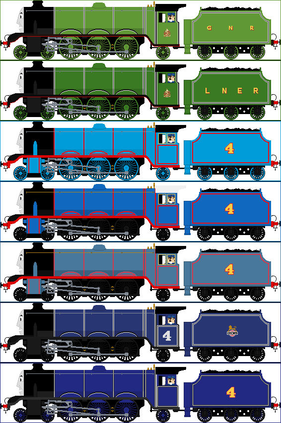 Custom Model Series Gordon Liveries by THESUDRIANPRINGLES on DeviantArt