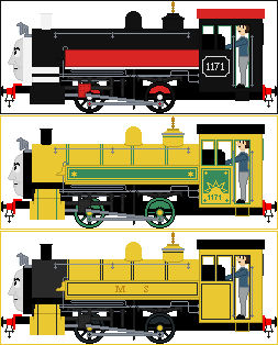 The Yellow Engine 'the Yellow Engine' by THESUDRIANPRINGLES on DeviantArt