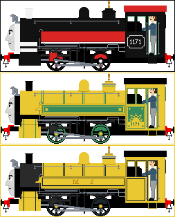 'the Yellow Engine' by THESUDRIANPRINGLES on DeviantArt