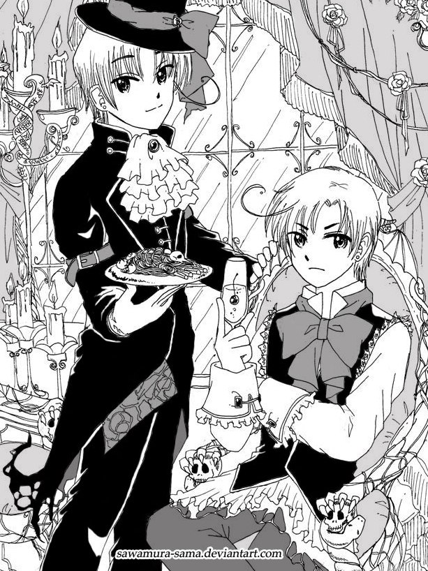 Hetalia Gothica: V e R