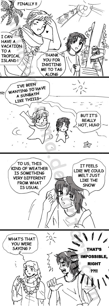 Hetalia Doujinshi - Sunbath