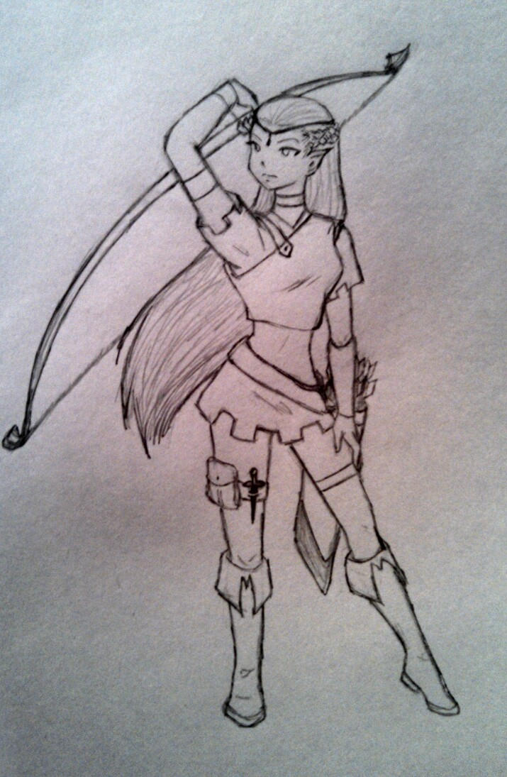 Female Elven Ranger