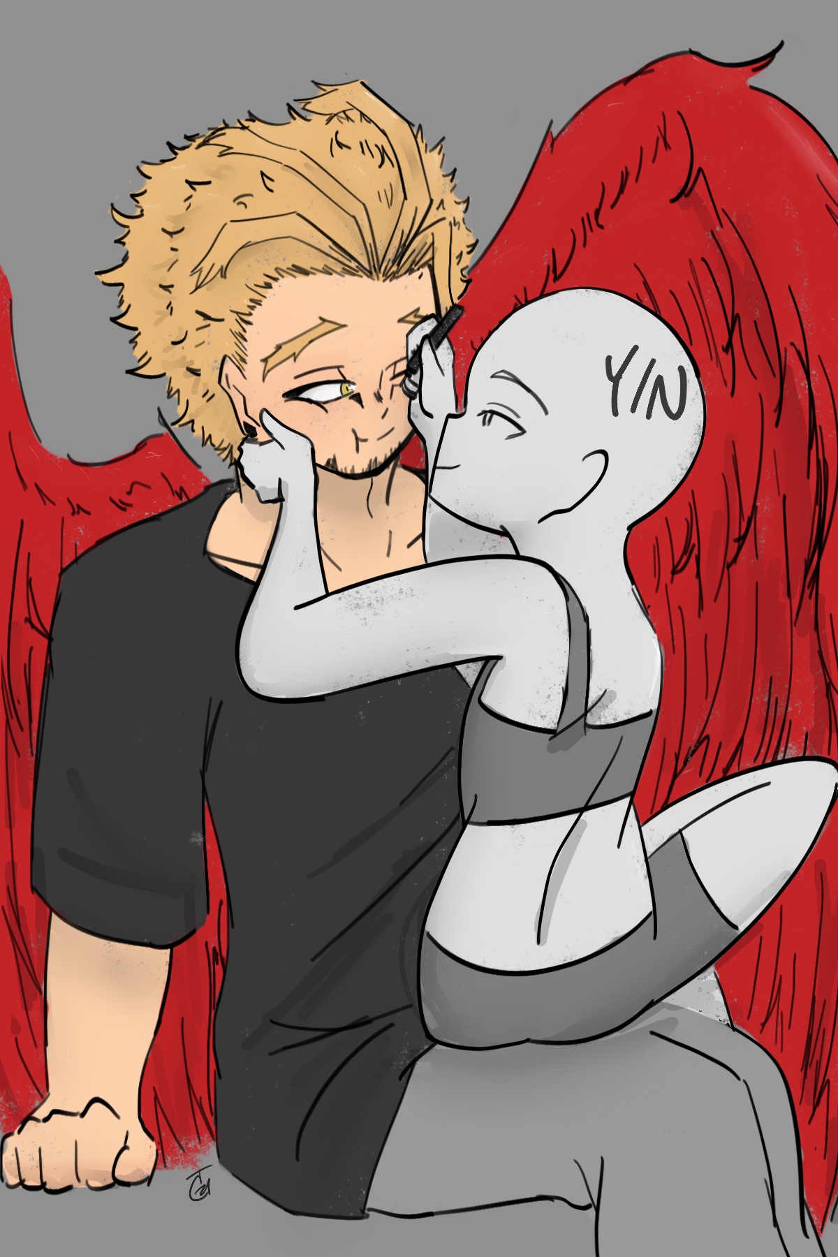 Hawks X Yn By Iamsos On Deviantart Hawks X Yn By Iamsos On Deviantart