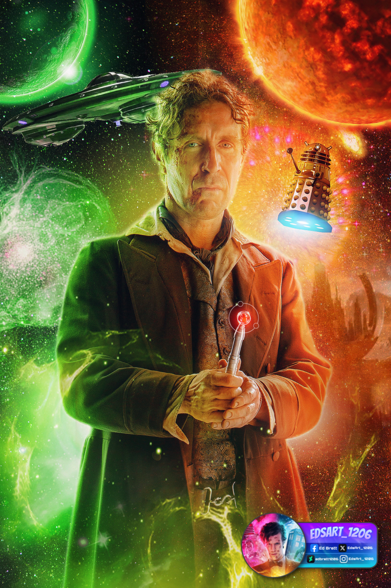 Doctor Who 8th Doctor Time War Art by edbrett1206 on DeviantArt