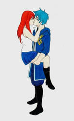 Erza and Jellal