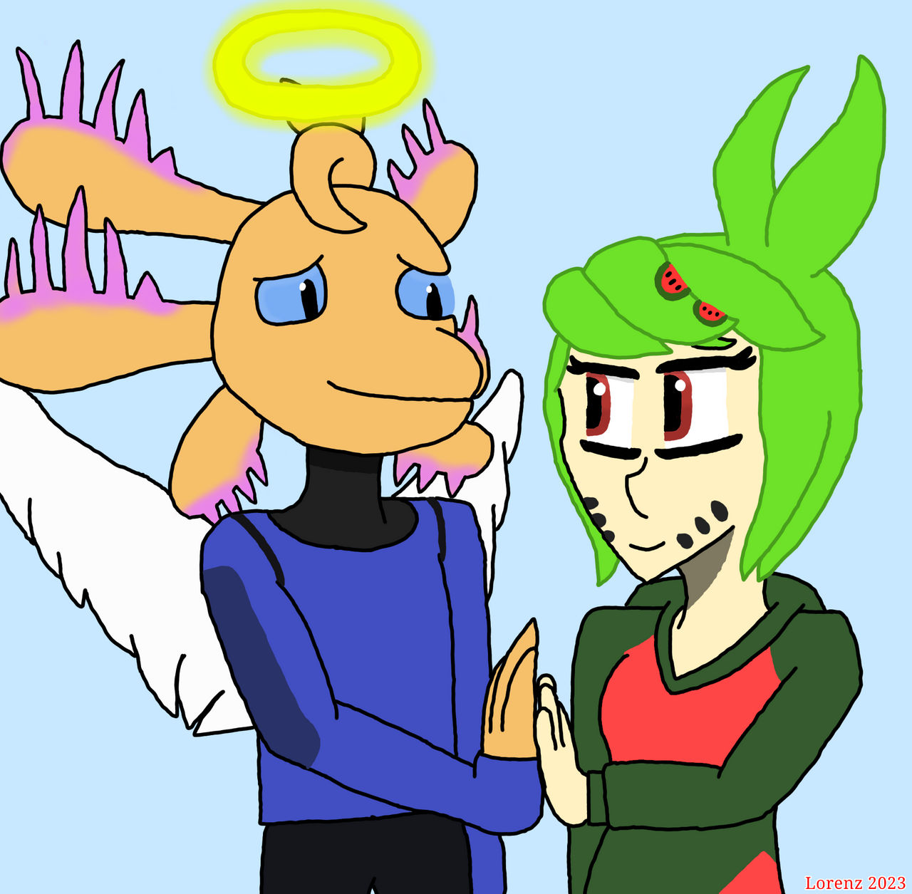 Axol X Melony by vinden124 on DeviantArt