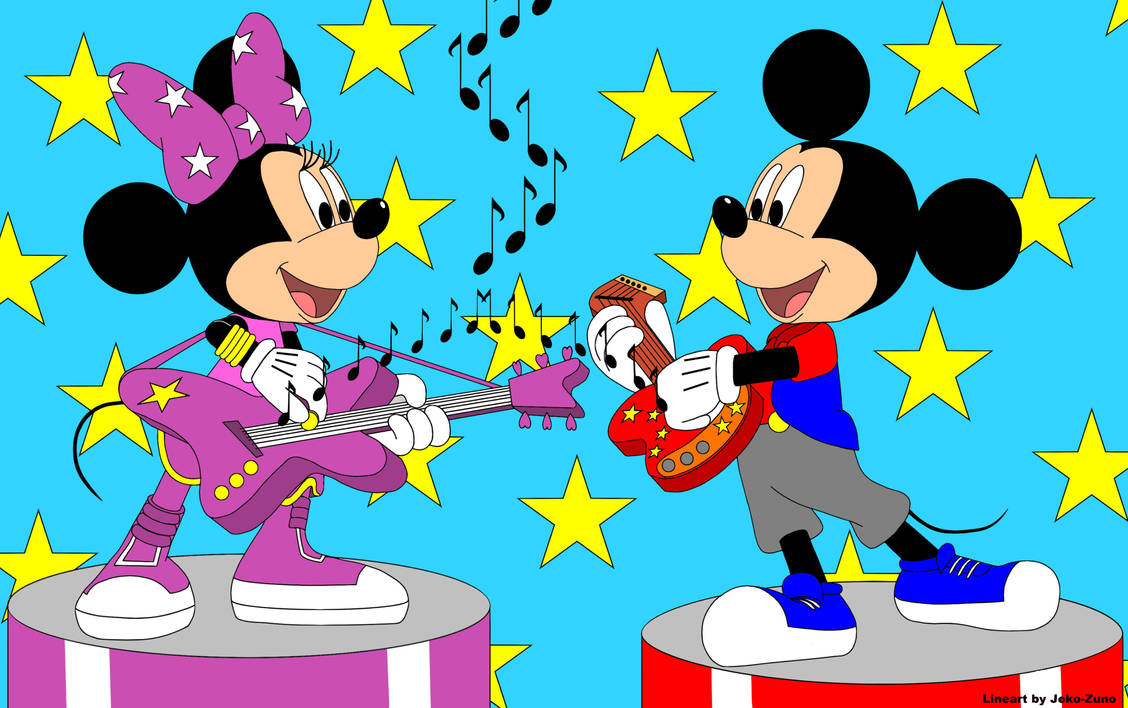 Mickey Kick Rocks Minnie and Mickey rocks by Joko-Zuno on DeviantArt