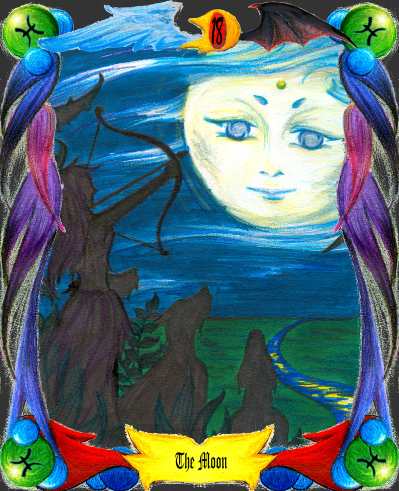 Tarot Card: The Moon