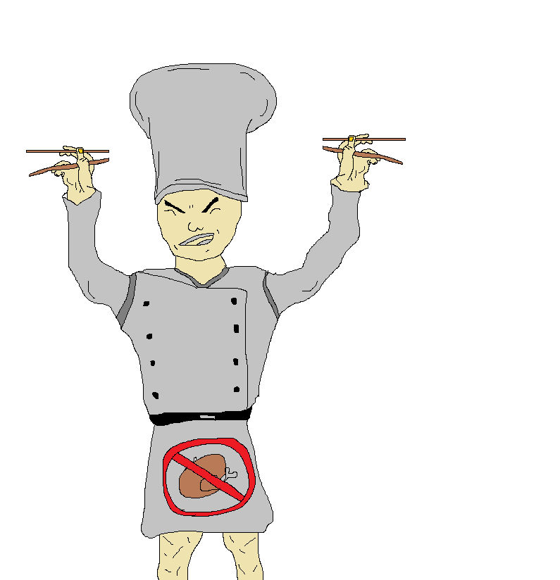 Evil rice chef by adowski on DeviantArt
