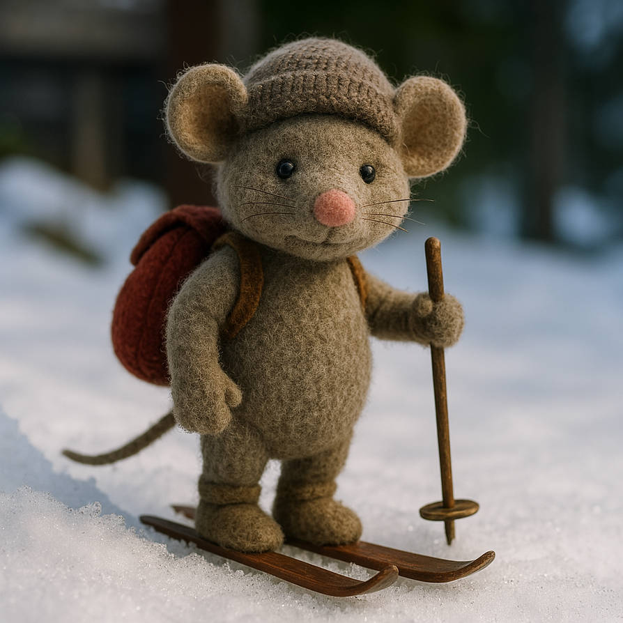 Norwegian snow mouse by Dutte1 on DeviantArt