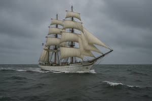 Norwegian sailing ship