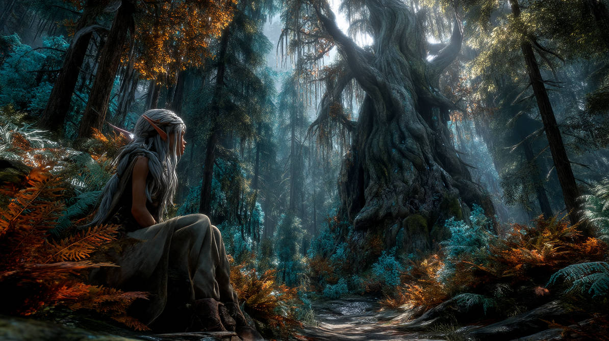 Elf Forest by Dutte1 on DeviantArt