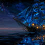 The Ghostly Blue Sail