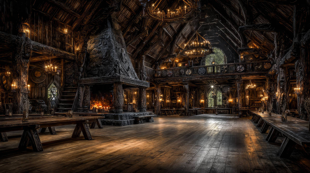 Great Hall by DutteArt on DeviantArt