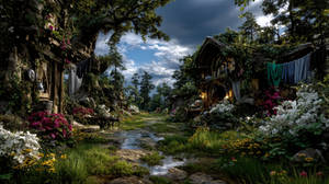 Morning in Elder Hollow