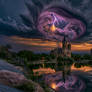Vortex above the Old Cathedral