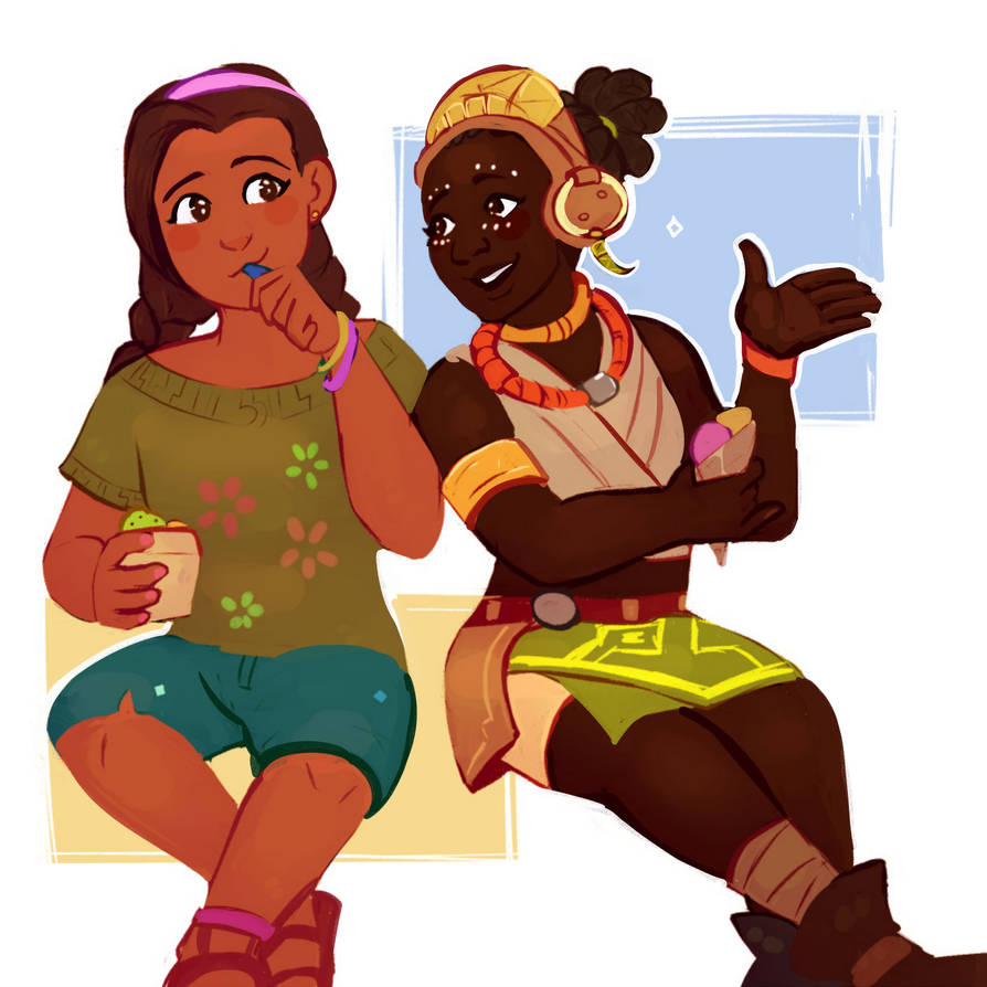 Oladele OW - Alejandra and Efi Oladele by zxid on DeviantArt