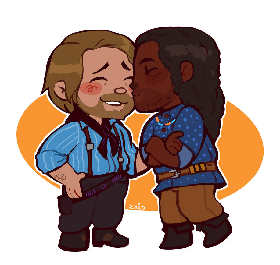 RDR2 - Arthur Morgan x Charles Smith by zxid on DeviantArt