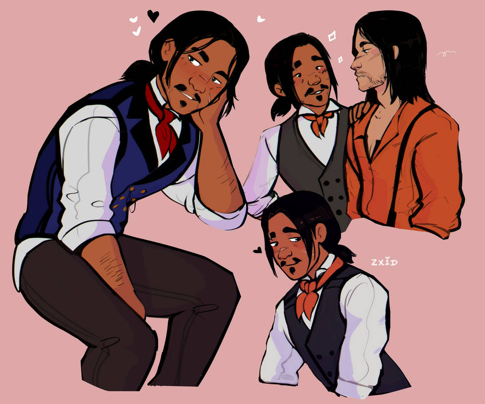 RDR2 - Javier Escuella fanart by zxid on DeviantArt