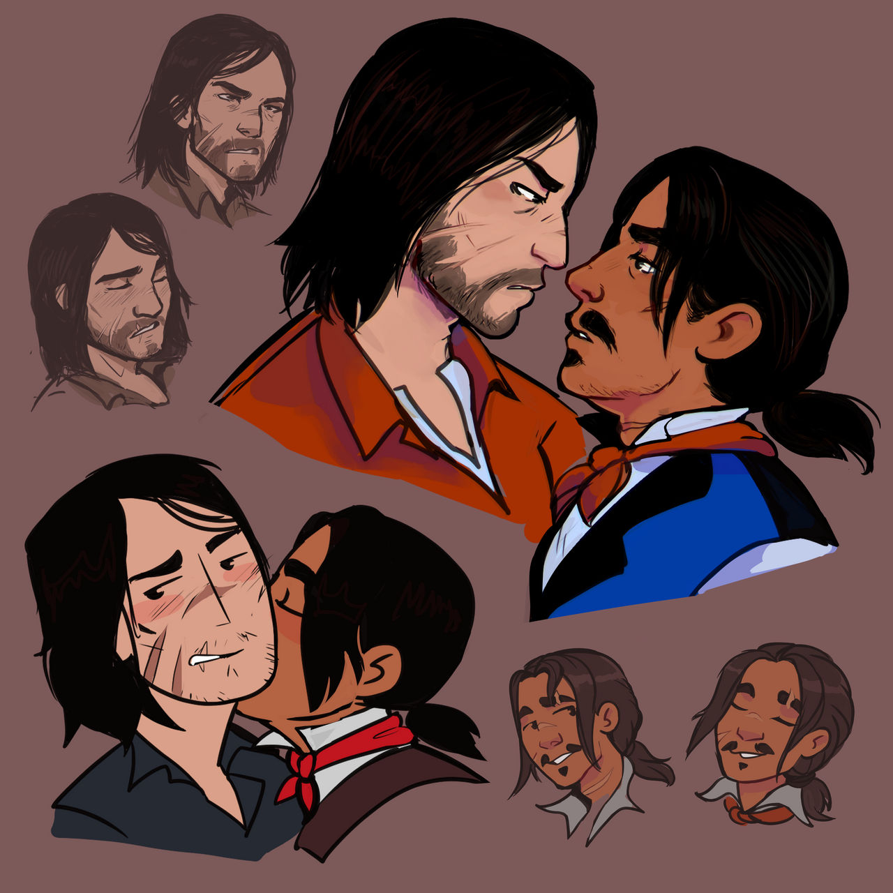 RDR2 - John Marston x Javier Escuella (Jovier) by zxid on DeviantArt