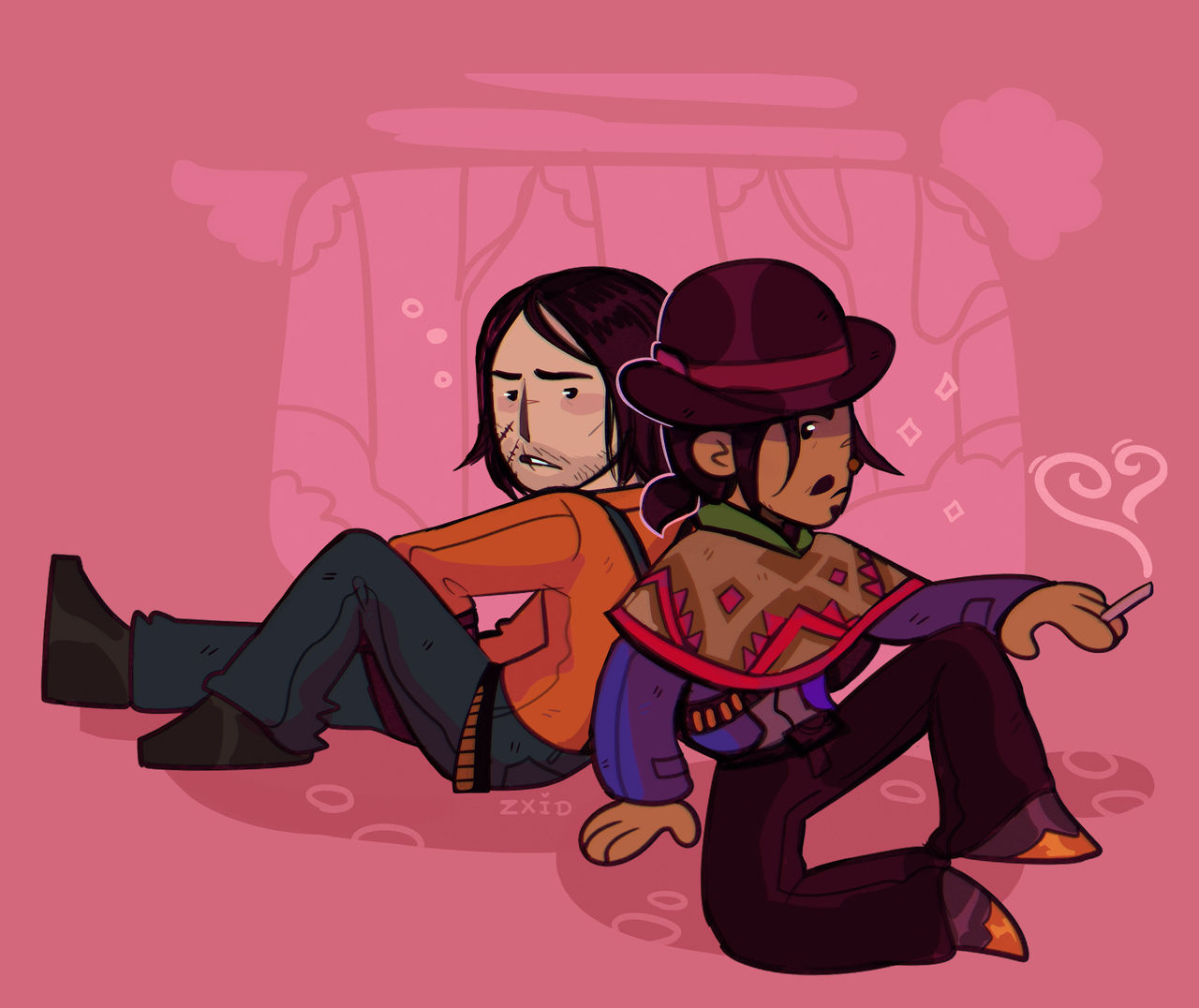 Javier Rdr2 Drawing RDR2 - John Marston and Javier Escuella (Jovier by zxid on DeviantArt