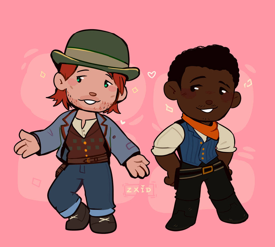 RDR2 - Sean MacGuire and Lenny Summers by zxid on DeviantArt