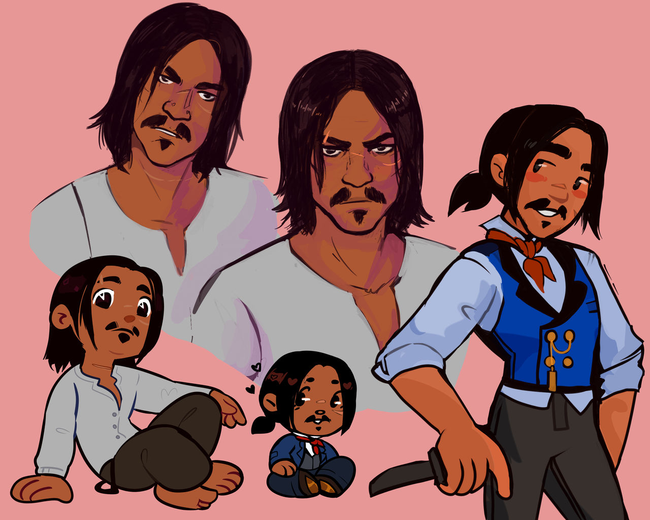 RDR2 - Javier Escuella by zxid on DeviantArt