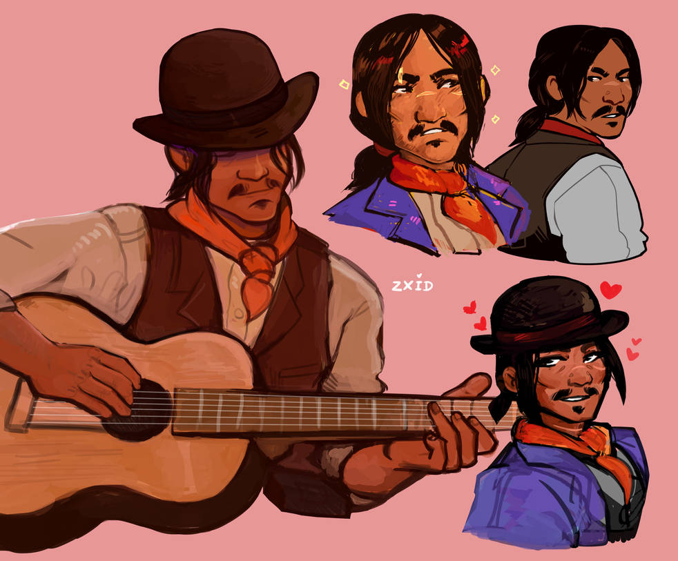 RDR2 - Javier Escuella by zxid on DeviantArt