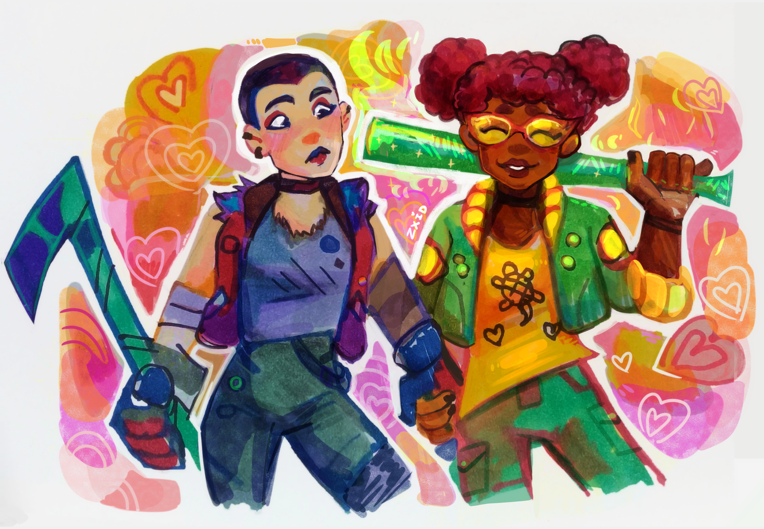 April Rottmnt Birthday ROTTMNT - April O'neil and Foot Recruit by zxid on DeviantArt