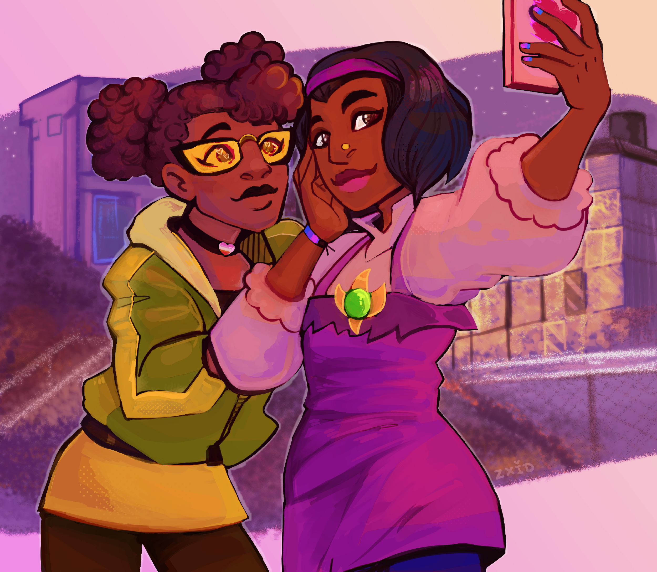 April Rottmnt Birthday ROTTMNT - April O'neil and Sunita by zxid on DeviantArt