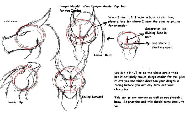 Dragon Heads-sketchy